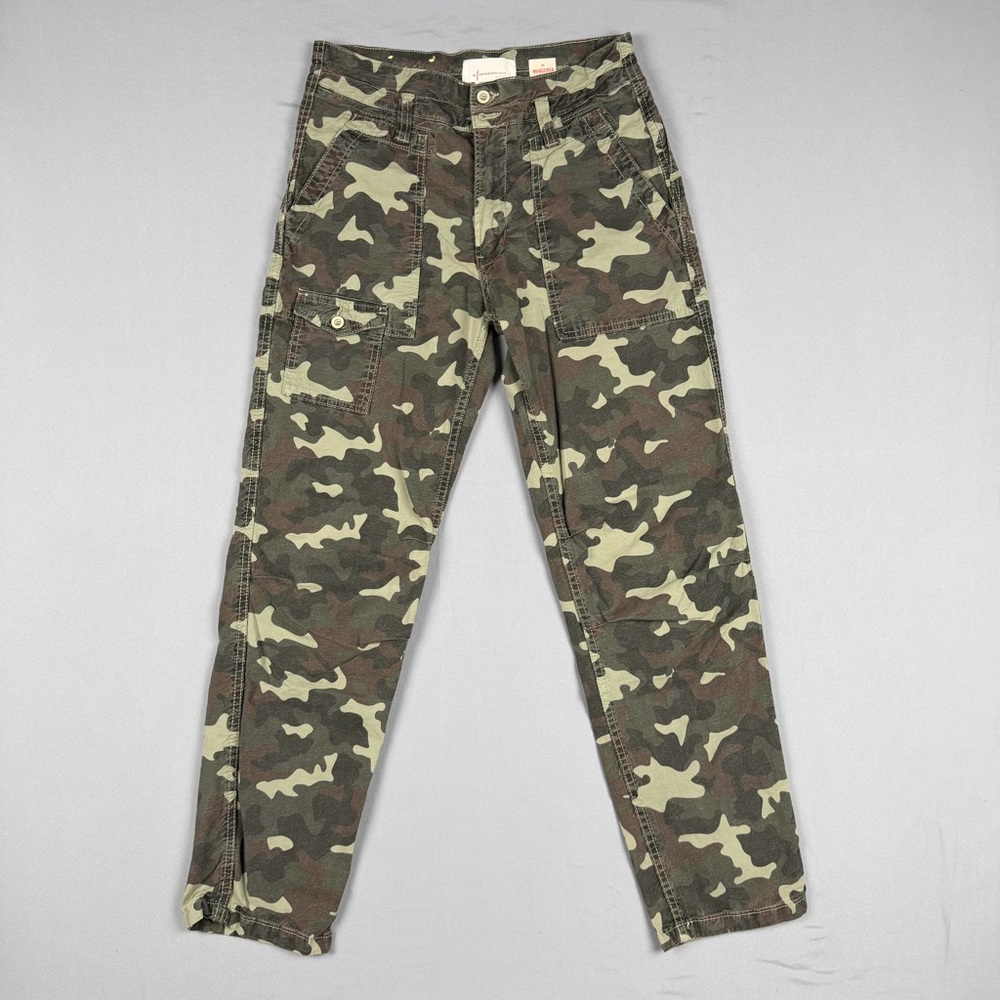 Anthropologie The Wanderer Camo Utility Pants Size 27